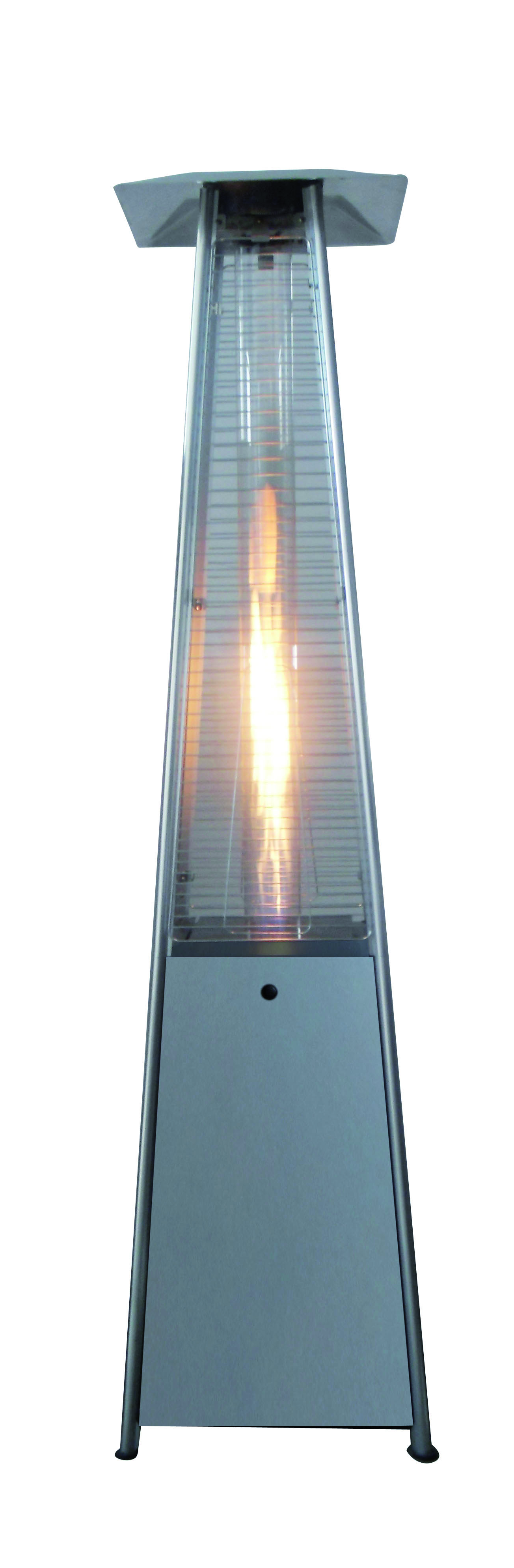 5406000005_01 Calefacción a gas para exterior BRITEC FLAMME PIRÁMIDE PLATA-5406000005_01