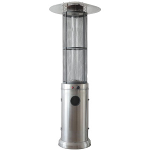 Calefacción a gas para exterior BRITEC FLAMME REDONDA INOX-5406000015_01
